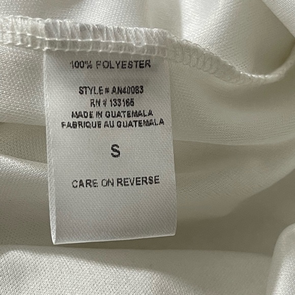 Altar’d State Romper Shorts White Lined Crocheted Trim Small - Picture 7 of 11